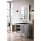 James Martin Vanities Athens 30in Single Vanity, Glossy White w/ 3 CM Charcoal Soapstone Quartz Top E645-V30-GW-3CSP - alternate 7